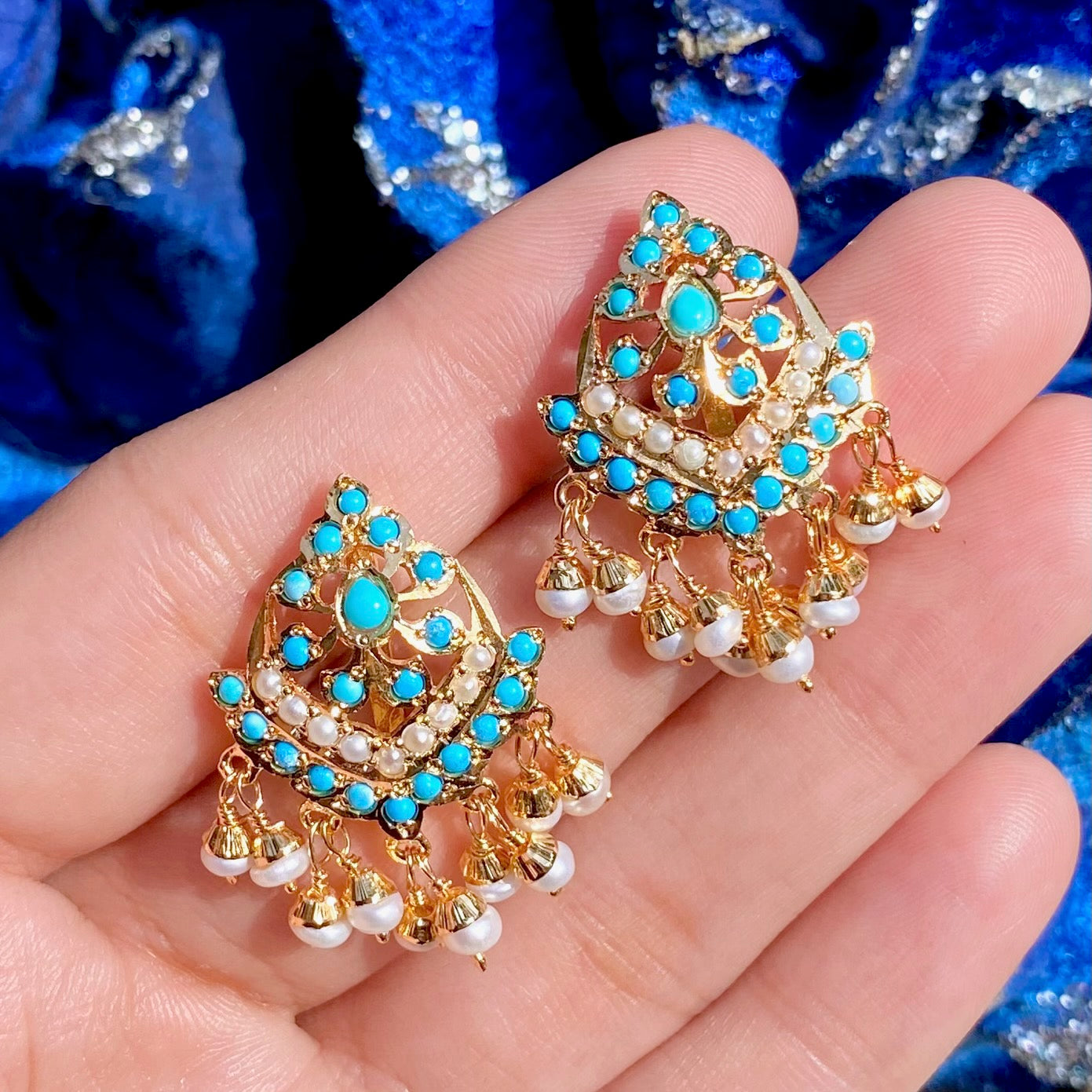 turquoise earrings