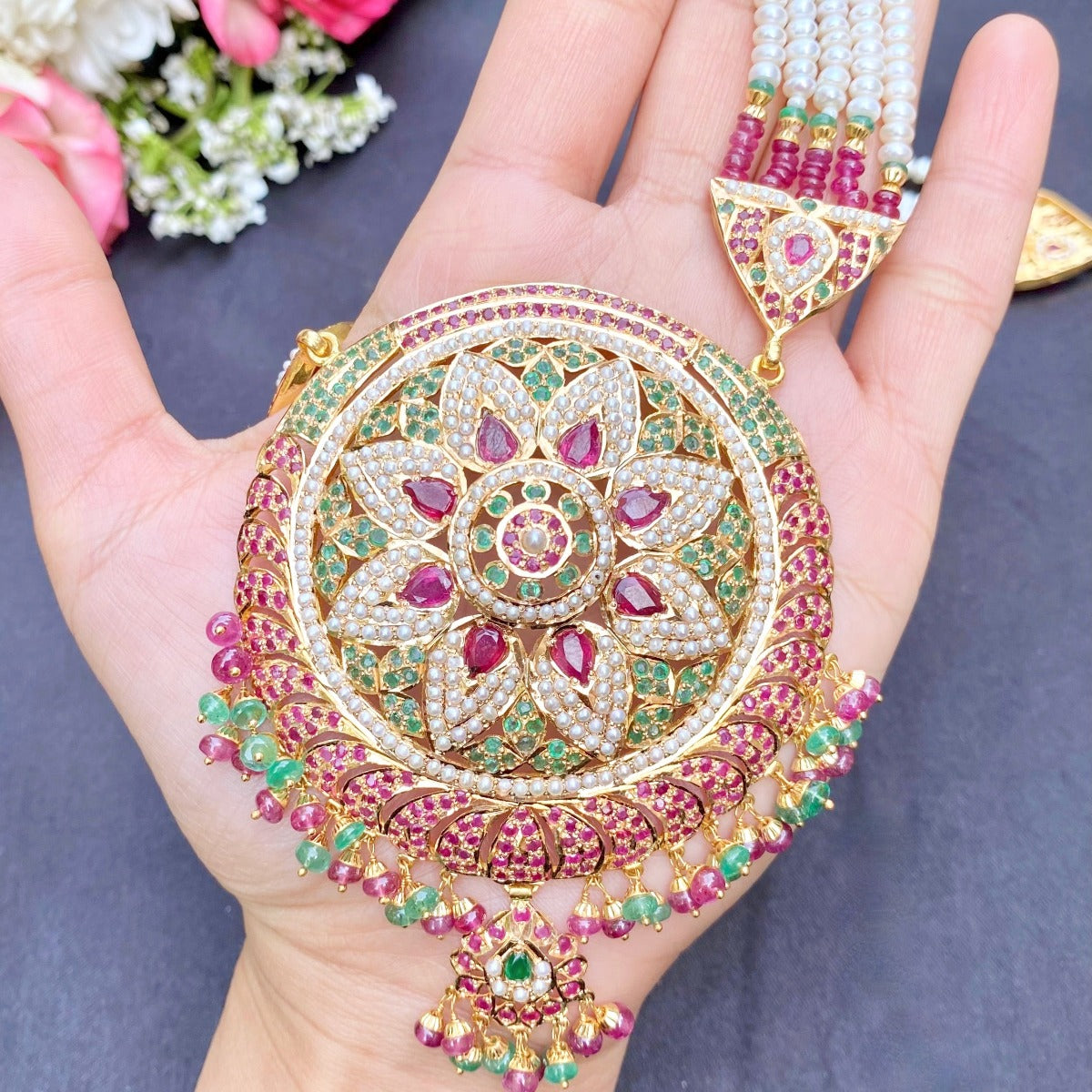 shop pakistani rani haar gold dubai