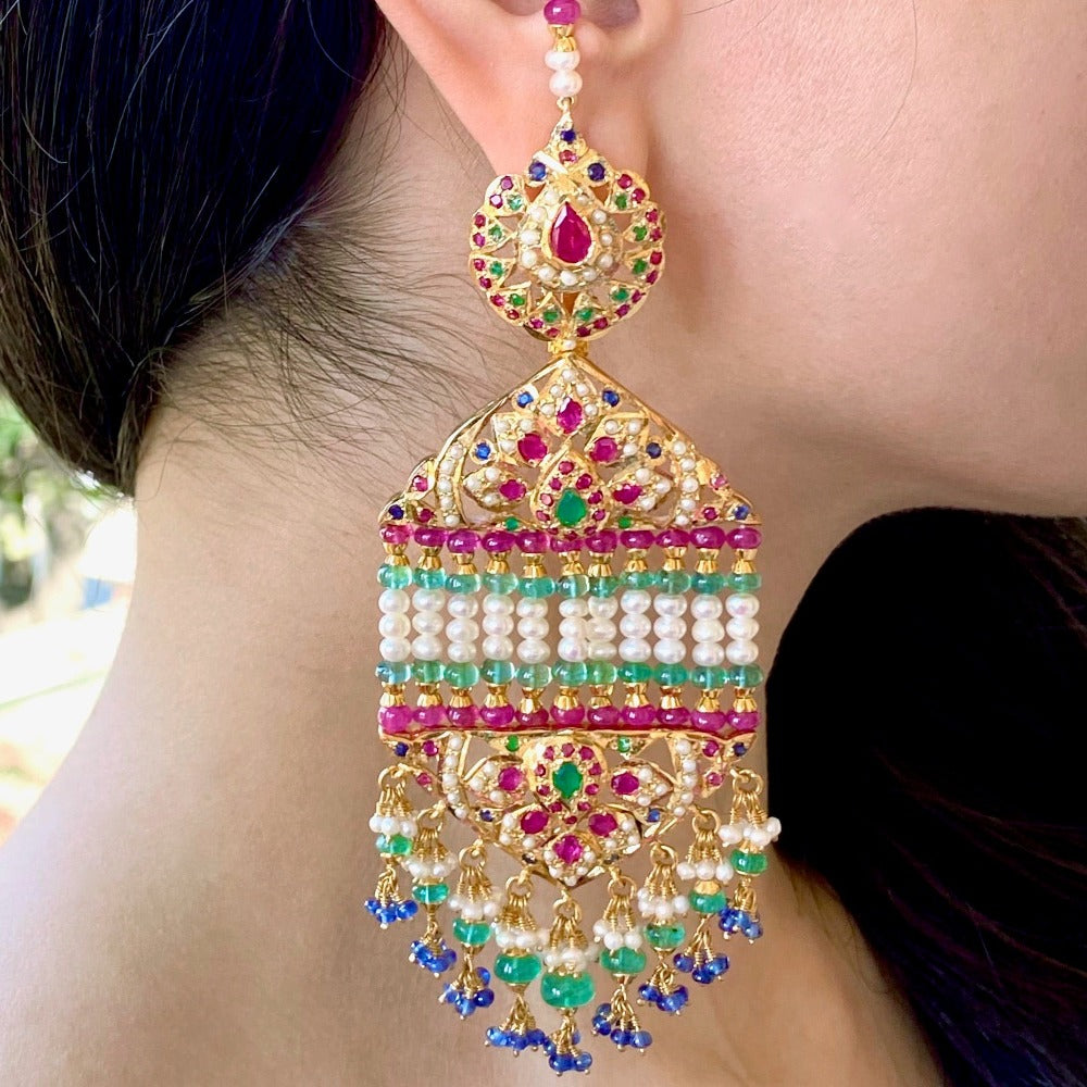 gold plated earrings with price