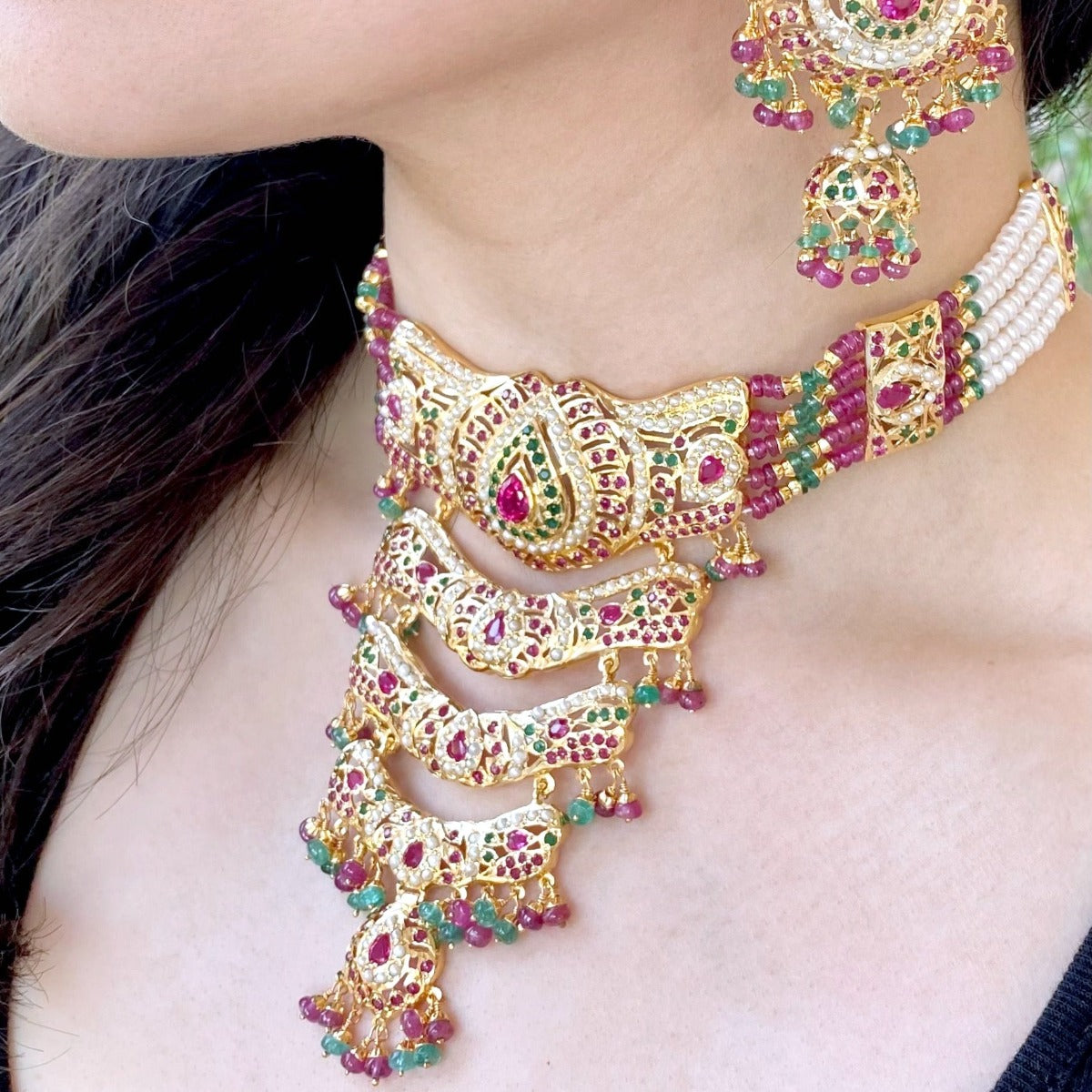 rajasthani bridal choker