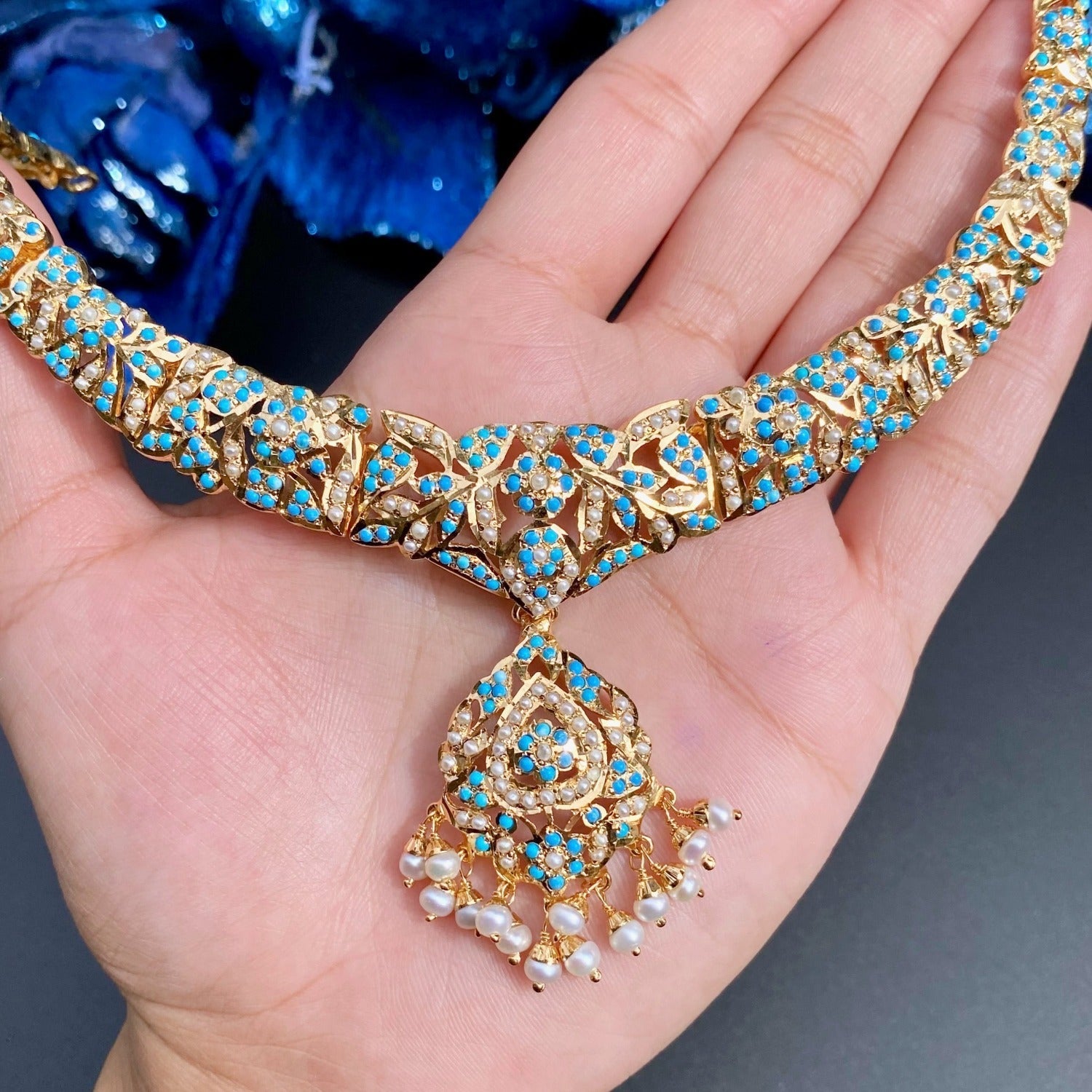 pakistani traditional jewelry set