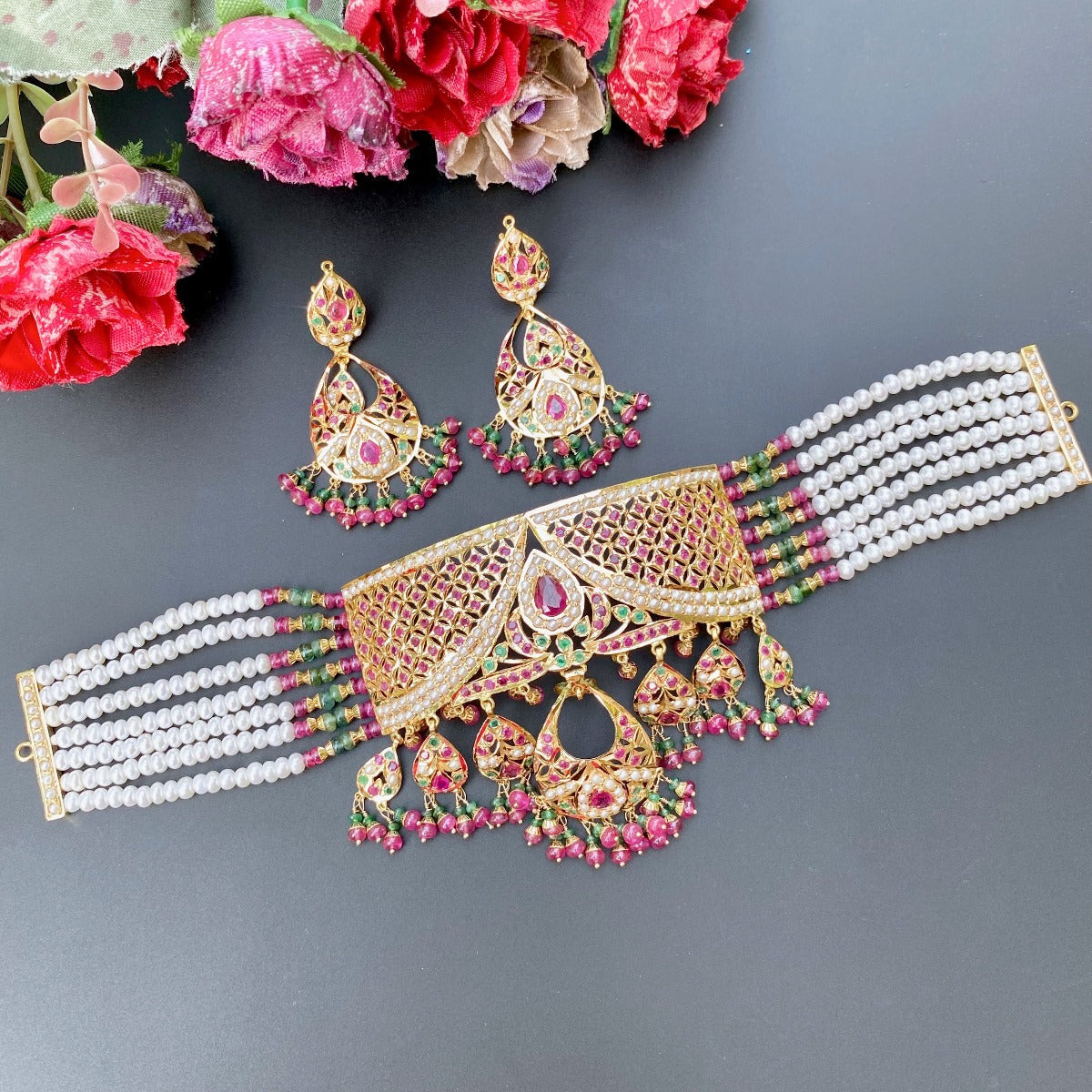 traditional rajasthani choker set