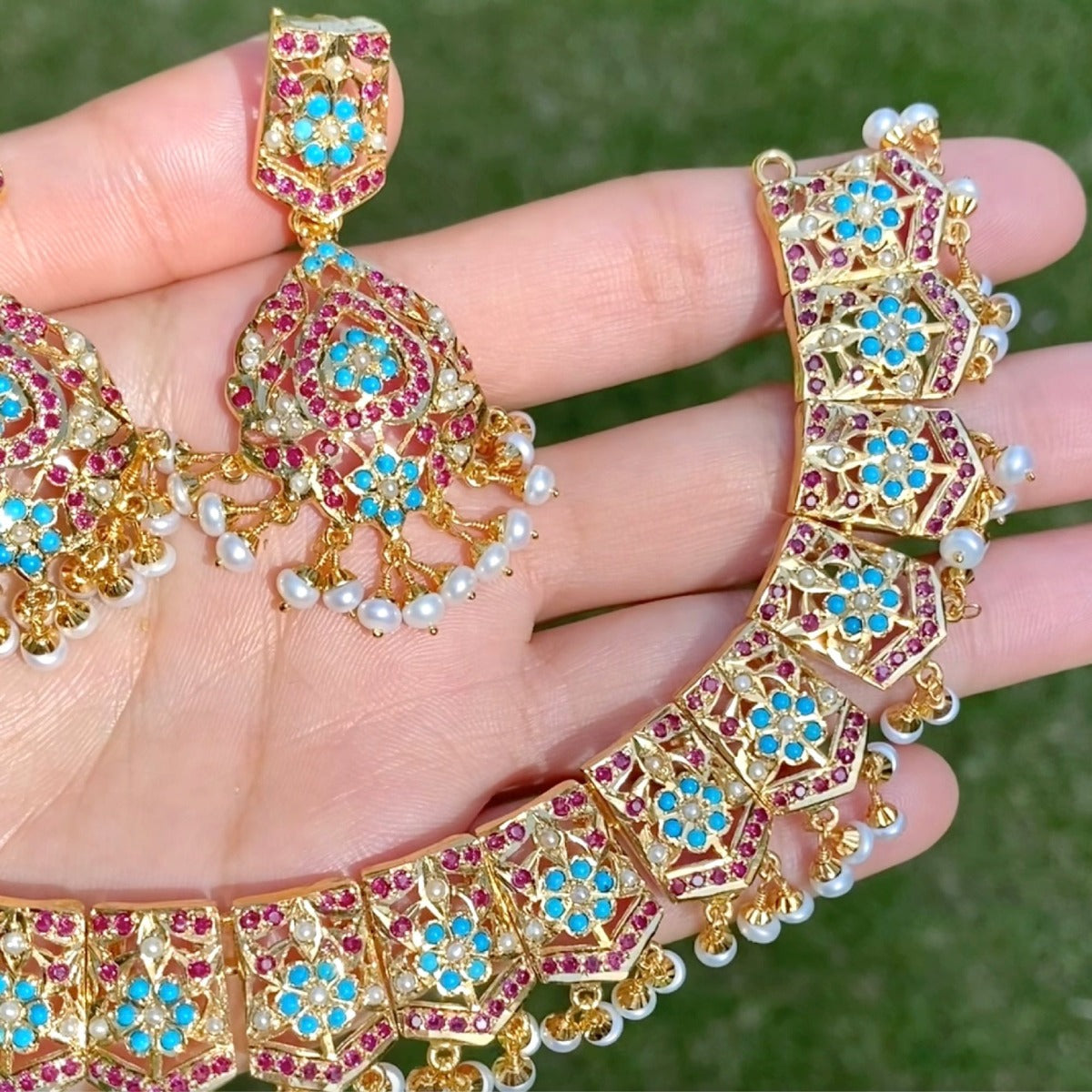 pakistani necklace set