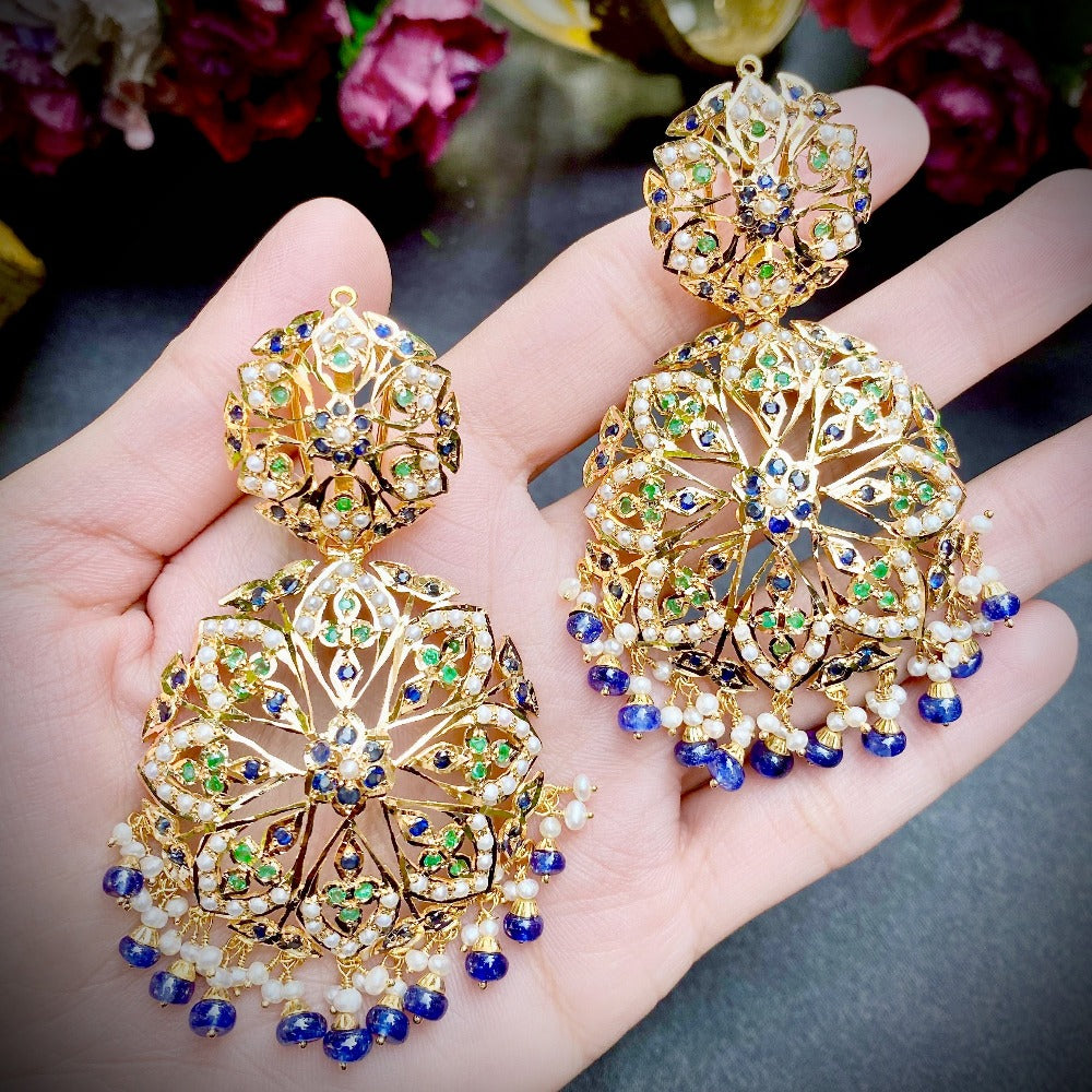 indian gold earrings in dubai