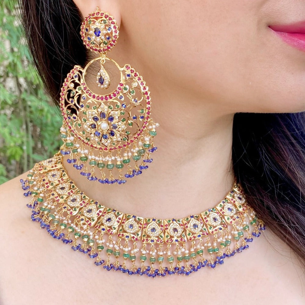 meermankaa gold plated indian jewelry for destination wedding