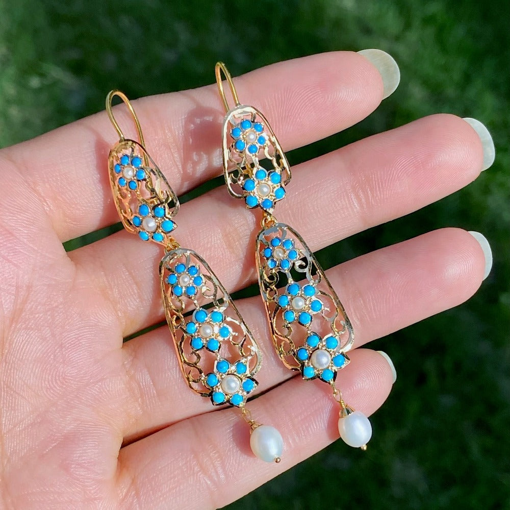 pakistani gold earrings dubai